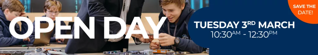 Open Day - Tuesday 3rd March