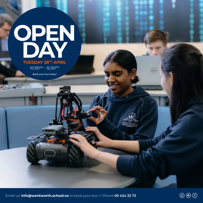 Wentworth Computer Science College -Open Day Tuesday 28th April